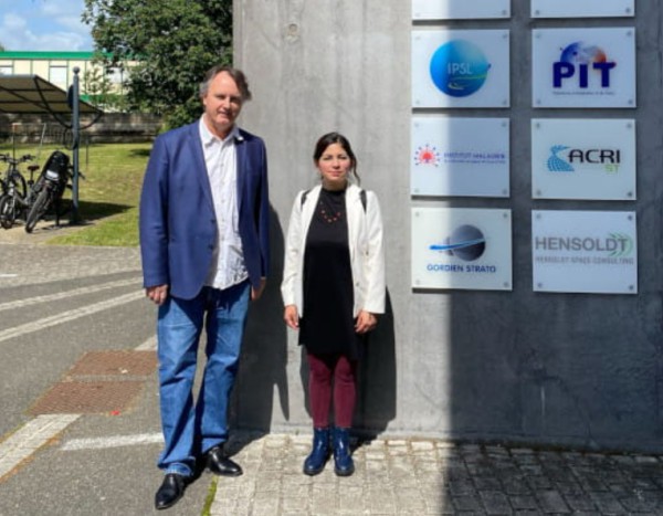 Jan Borm and Marlene Payva Almonte at the OVSQ C